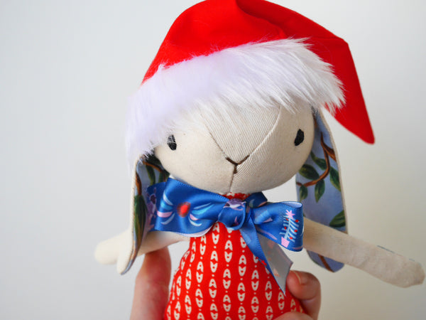 Cute bunny doll for girl, Christmas doll